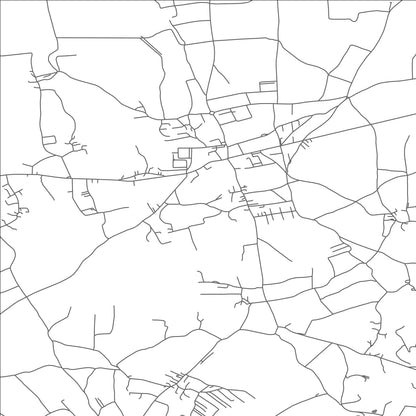ROAD MAP OF ŠENTJERNEJ, SLOVENIA BY MAPBAKES