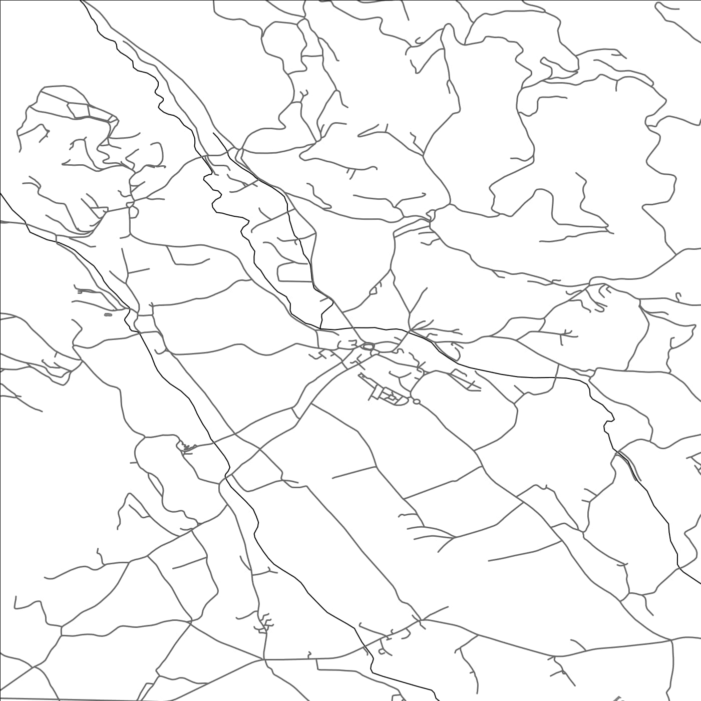 ROAD MAP OF ŠENTRUPERT, SLOVENIA BY MAPBAKES