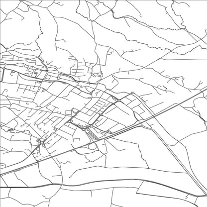 ROAD MAP OF SLOVENSKA BISTRICA, SLOVENIA BY MAPBAKES