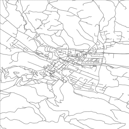 ROAD MAP OF SLOVENSKE KONJICE, SLOVENIA BY MAPBAKES