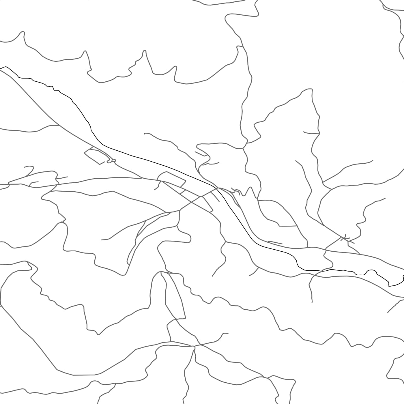 ROAD MAP OF SODRAŽICA, SLOVENIA BY MAPBAKES