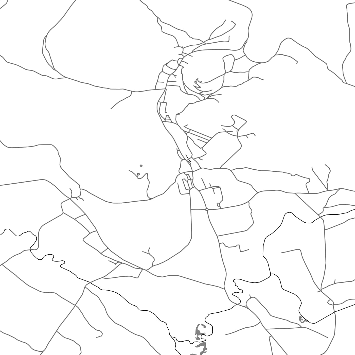 ROAD MAP OF STARI TRG, SLOVENIA BY MAPBAKES