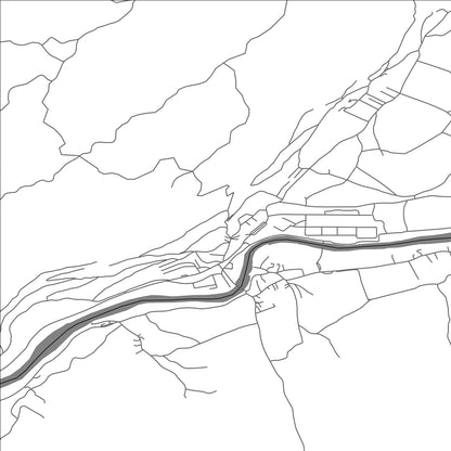 ROAD MAP OF STRAŽA, SLOVENIA BY MAPBAKES