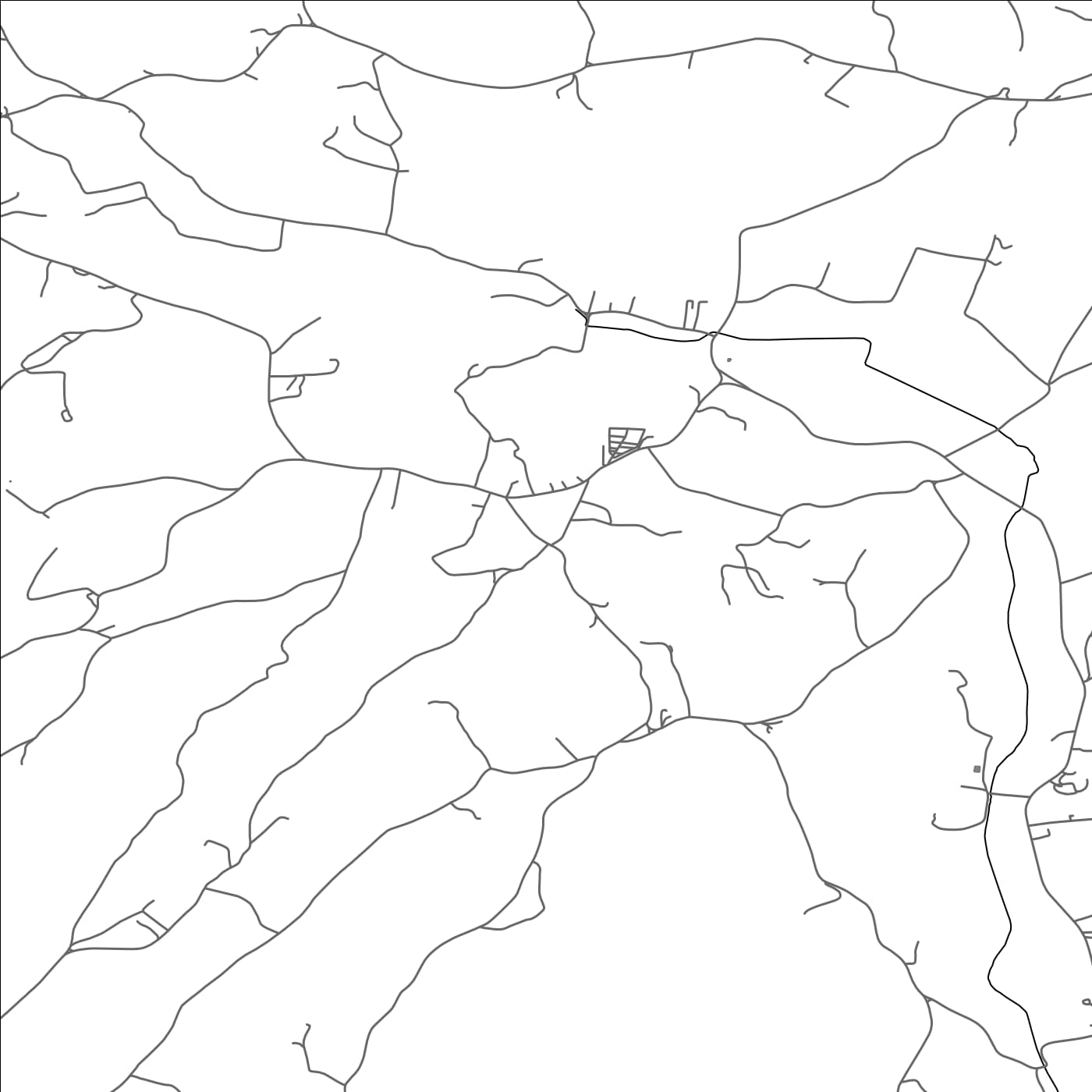 ROAD MAP OF TOMAŽ PRI ORMOŽU, SLOVENIA BY MAPBAKES