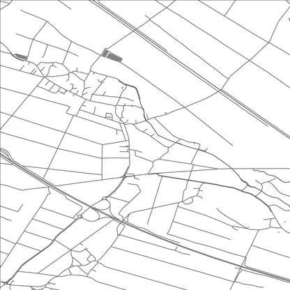 ROAD MAP OF TURNIŠCE, SLOVENIA BY MAPBAKES