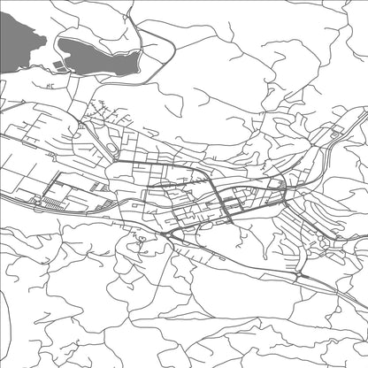 ROAD MAP OF VELENJE, SLOVENIA BY MAPBAKES