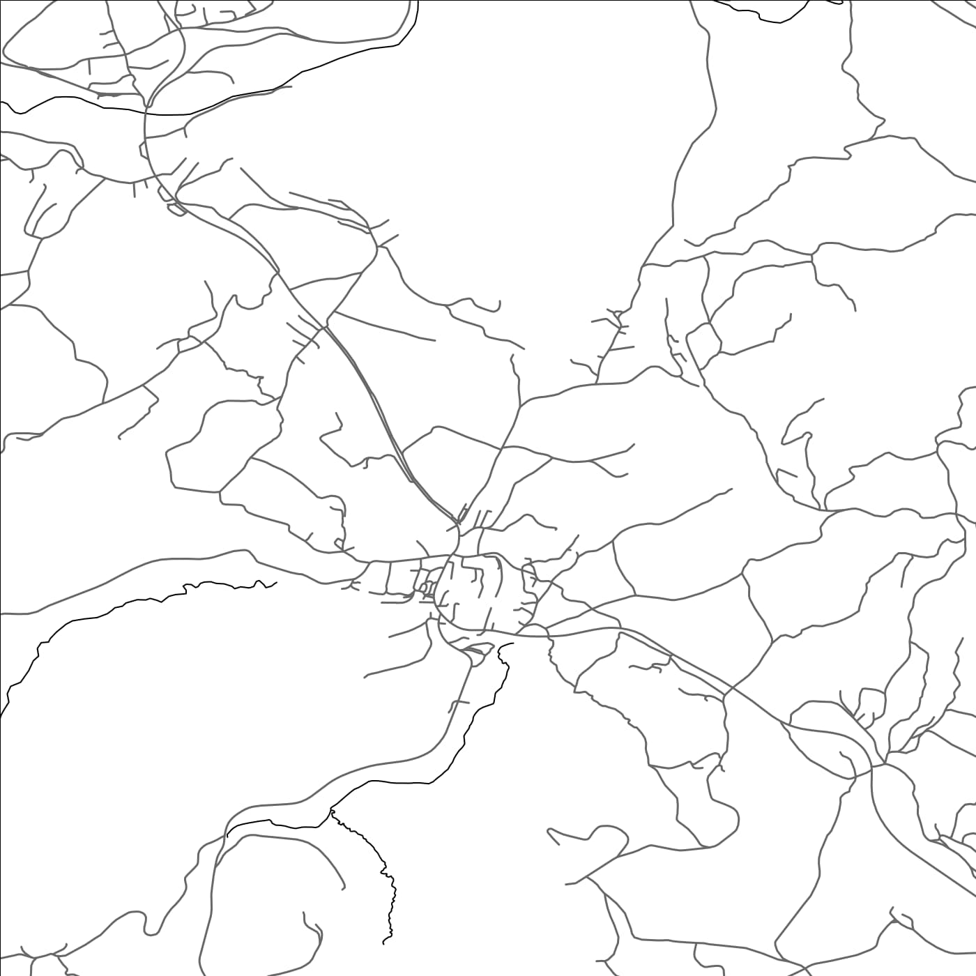 ROAD MAP OF VELIKE LAŠCE, SLOVENIA BY MAPBAKES