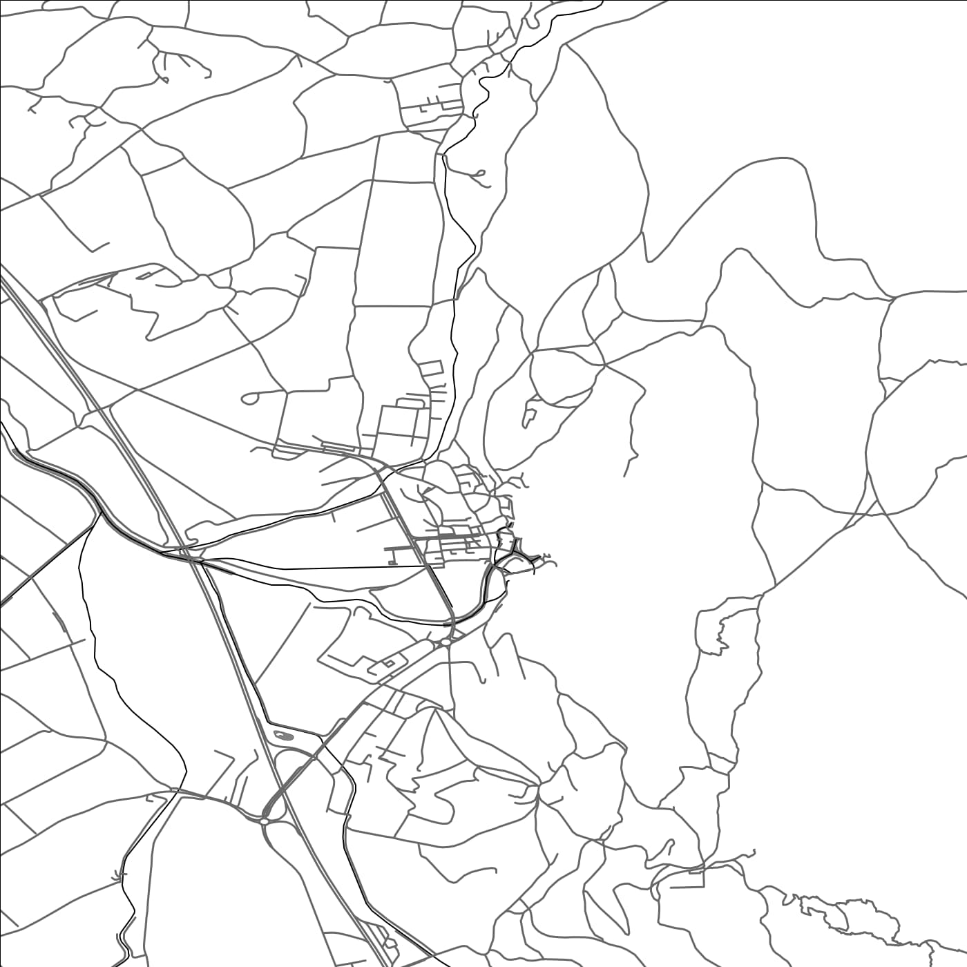 ROAD MAP OF VIPAVA, SLOVENIA BY MAPBAKES