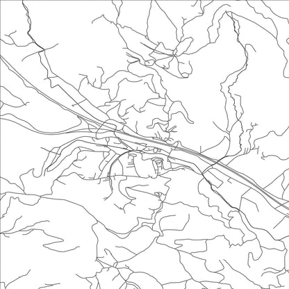 ROAD MAP OF VIŠNJA GORA, SLOVENIA BY MAPBAKES