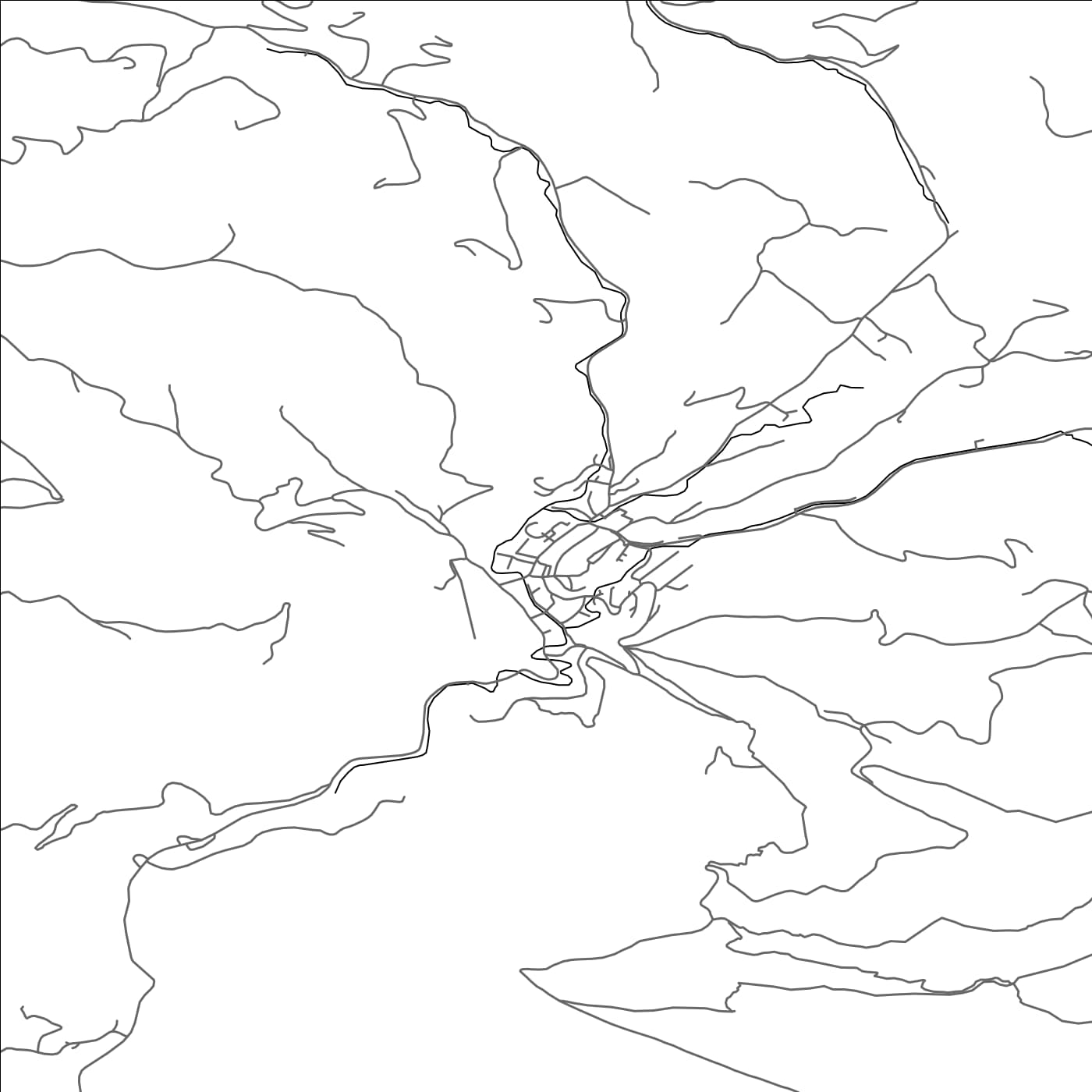 ROAD MAP OF VITANJE, SLOVENIA BY MAPBAKES