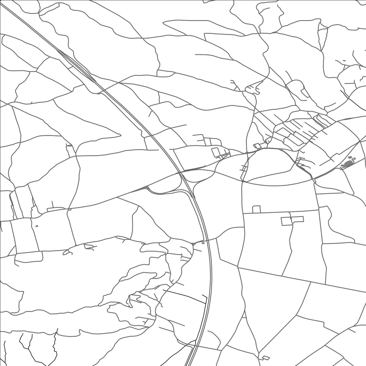 ROAD MAP OF VODICE, SLOVENIA BY MAPBAKES