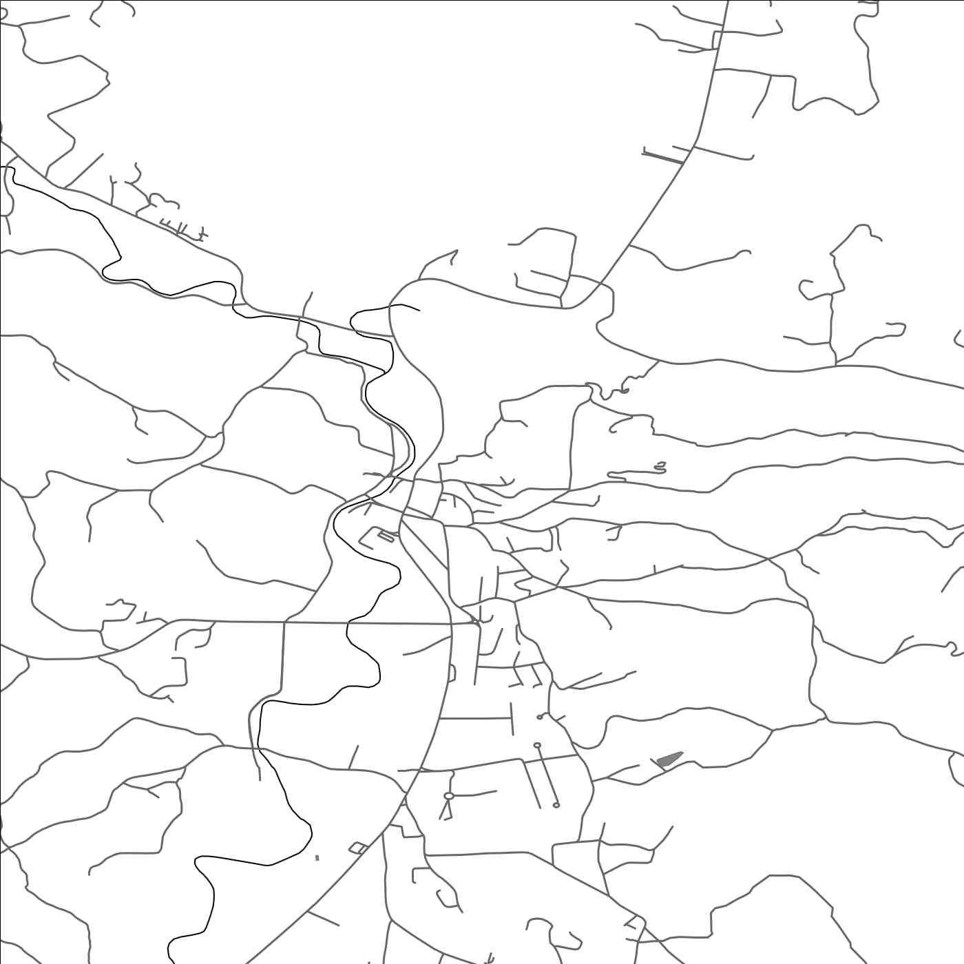 ROAD MAP OF VOJNIK, SLOVENIA BY MAPBAKES