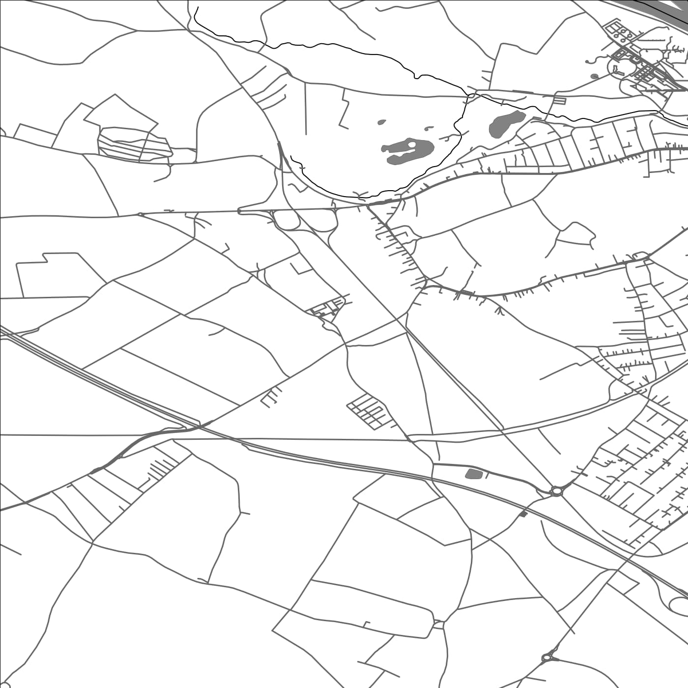 ROAD MAP OF ZGORNJA HAJDINA, SLOVENIA BY MAPBAKES