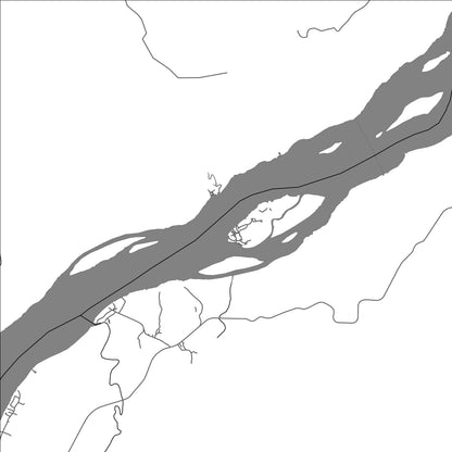 ROAD MAP OF BASTIENKONDRE, SURINAME BY MAPBAKES