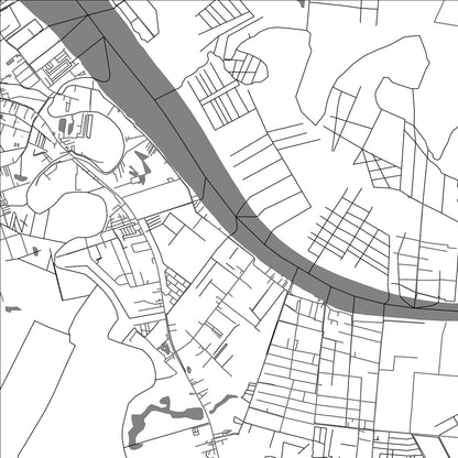 ROAD MAP OF BOXEL, SURINAME BY MAPBAKES