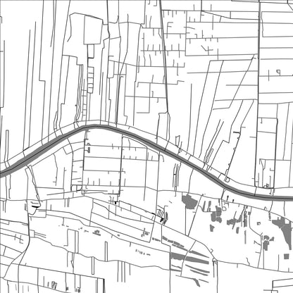 ROAD MAP OF BROEDERSCHAP, SURINAME BY MAPBAKES