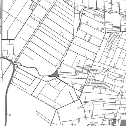 ROAD MAP OF DORPSGEMEENTE, SURINAME BY MAPBAKES