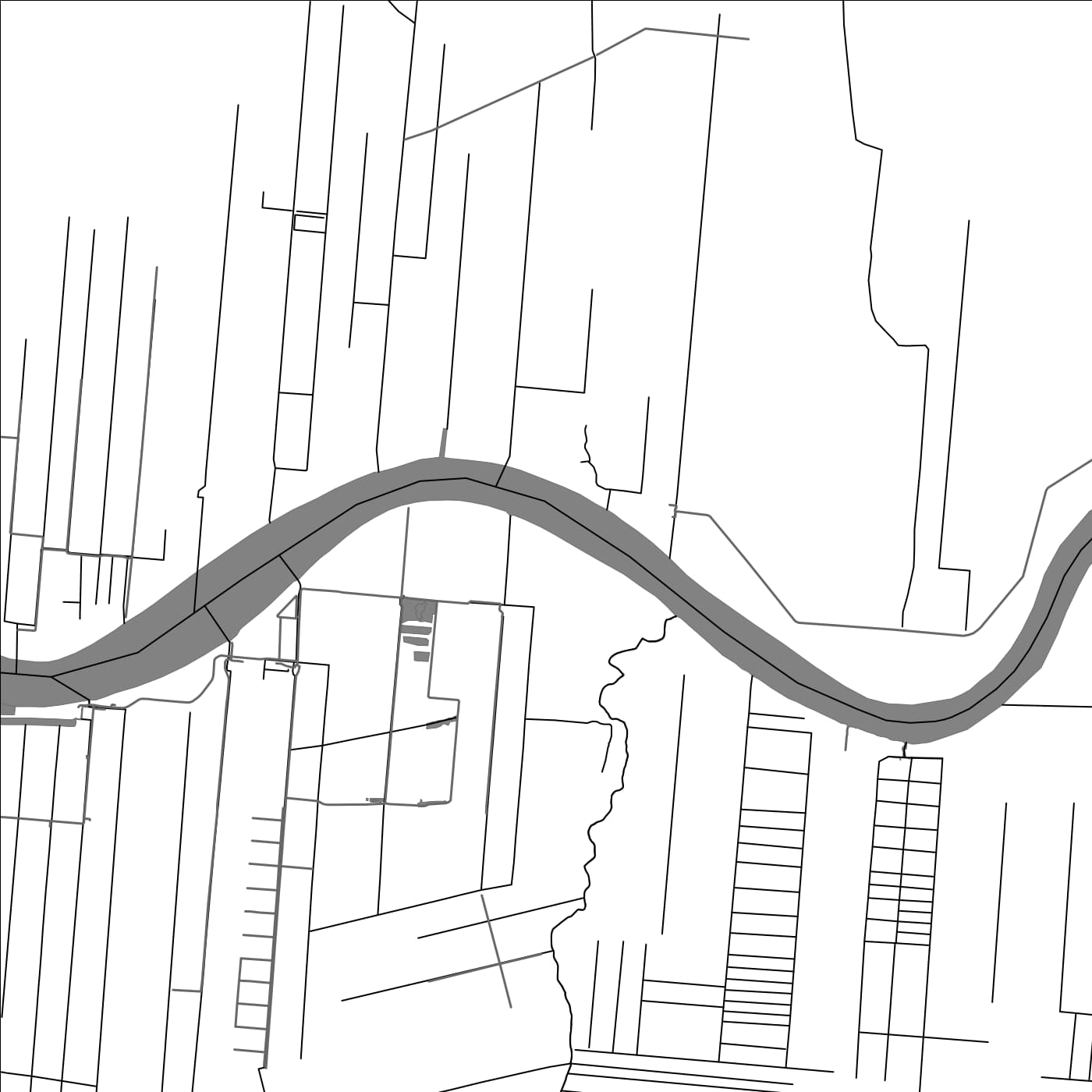 ROAD MAP OF MON SOUCI, SURINAME BY MAPBAKES