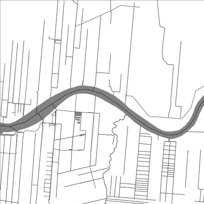 ROAD MAP OF MON SOUCI, SURINAME BY MAPBAKES