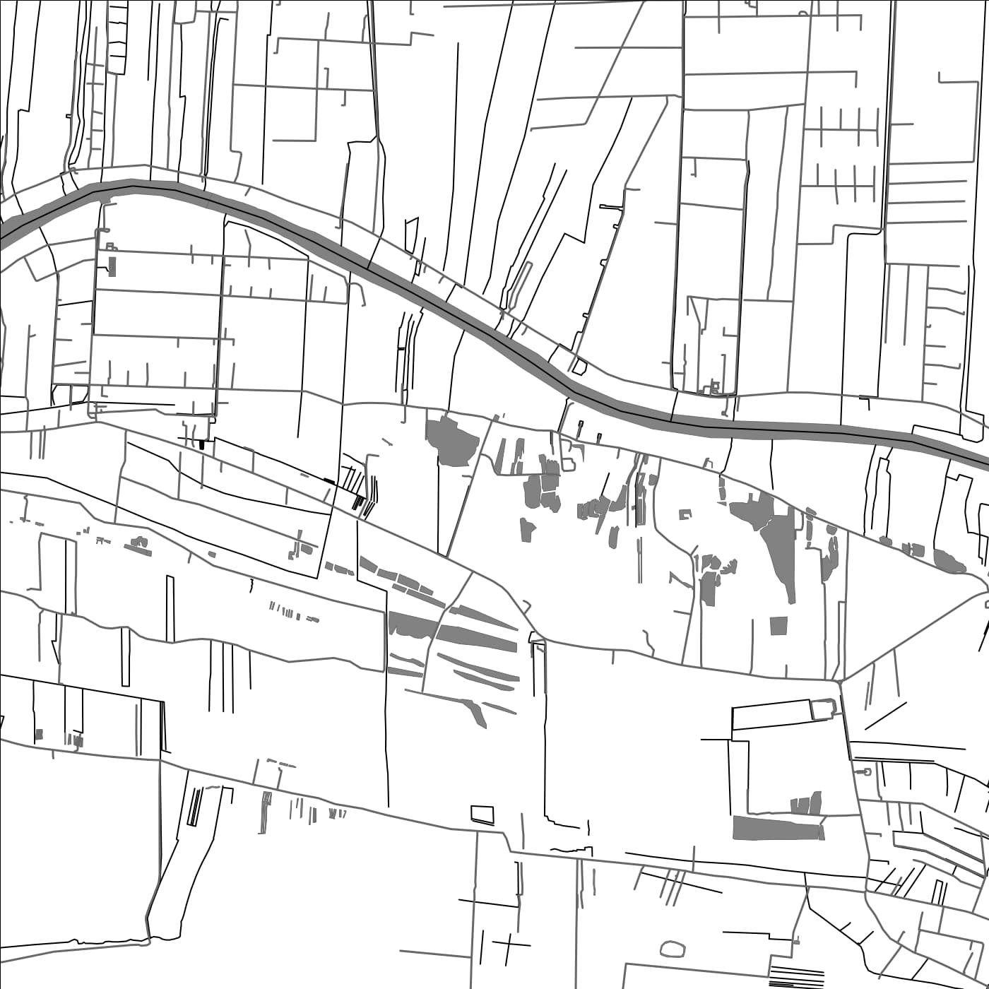 ROAD MAP OF TAMBA-REDJO, SURINAME BY MAPBAKES