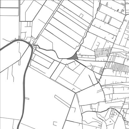 ROAD MAP OF TAWAJARI, SURINAME BY MAPBAKES