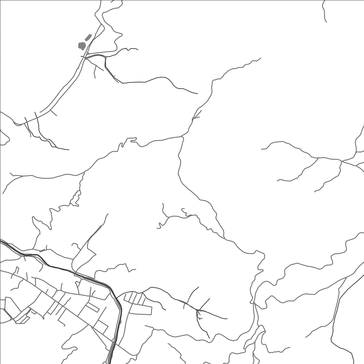 ROAD MAP OF AILELEHU, TIMOR-LESTE BY MAPBAKES