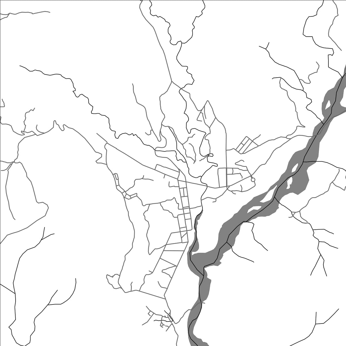 ROAD MAP OF AILEUKOTA, TIMOR-LESTE BY MAPBAKES