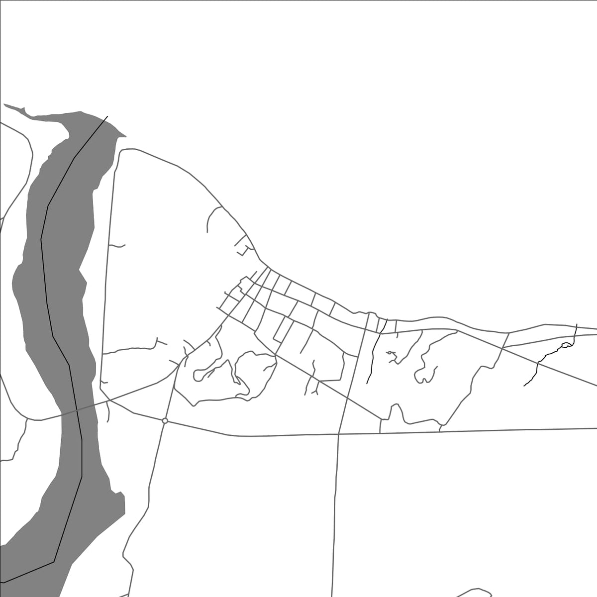 ROAD MAP OF AITEAS, TIMOR-LESTE BY MAPBAKES