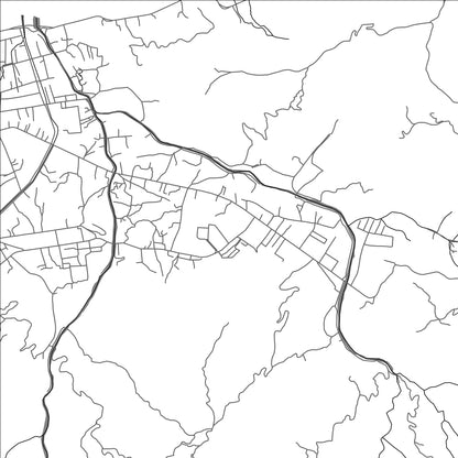 ROAD MAP OF BEKOSI ATAS, TIMOR-LESTE BY MAPBAKES