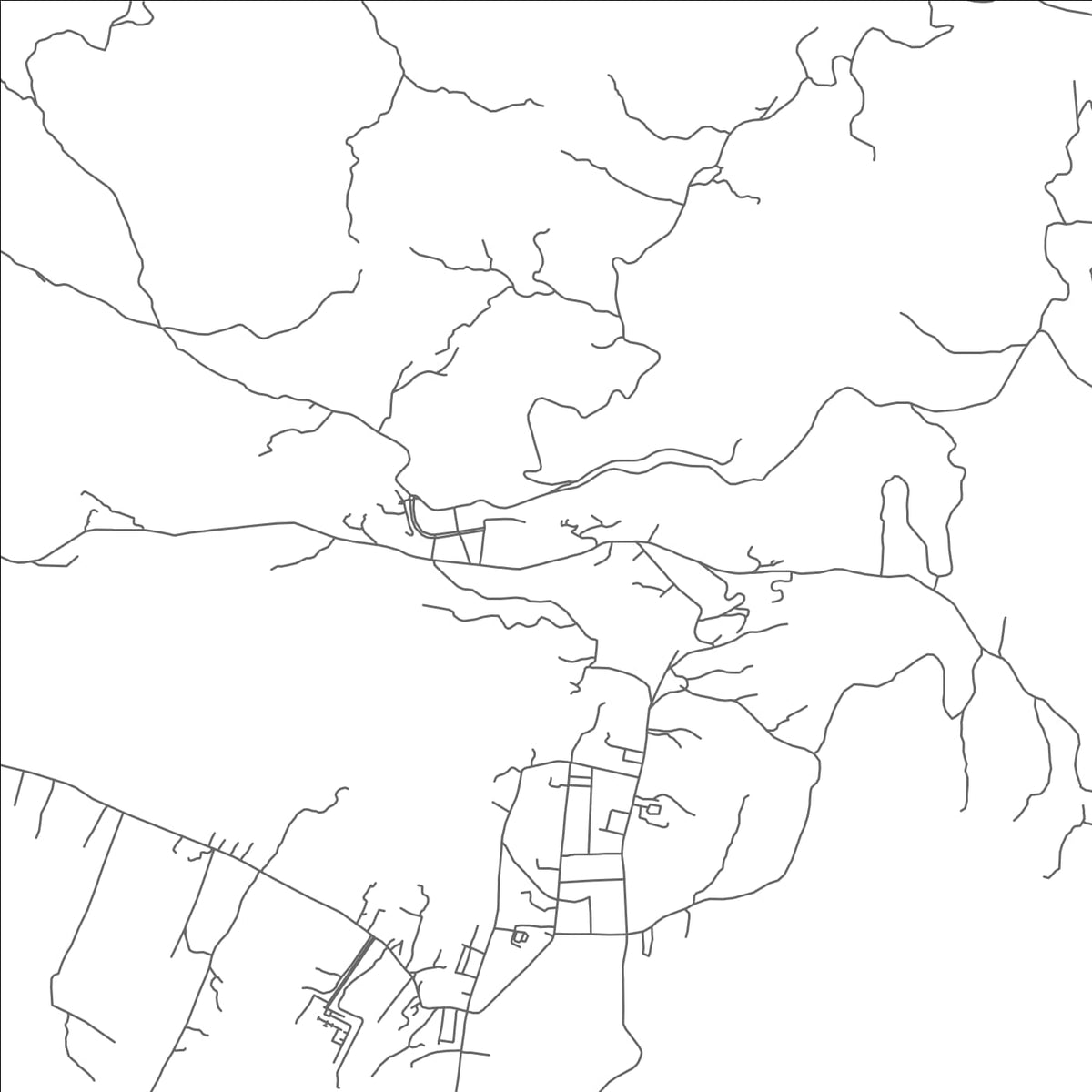 ROAD MAP OF BOILE, TIMOR-LESTE BY MAPBAKES