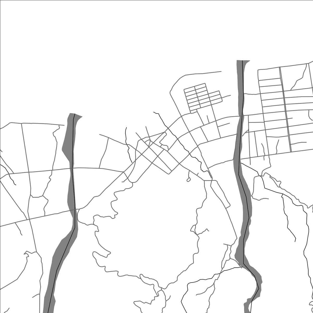 ROAD MAP OF DATO, TIMOR-LESTE BY MAPBAKES
