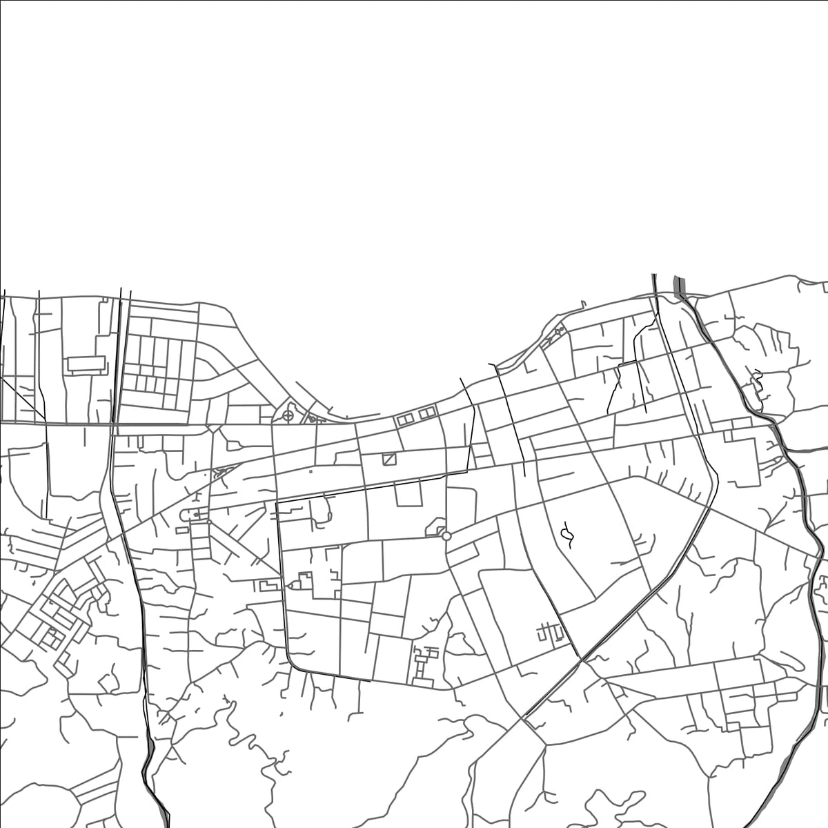 ROAD MAP OF DILI, TIMOR-LESTE BY MAPBAKES