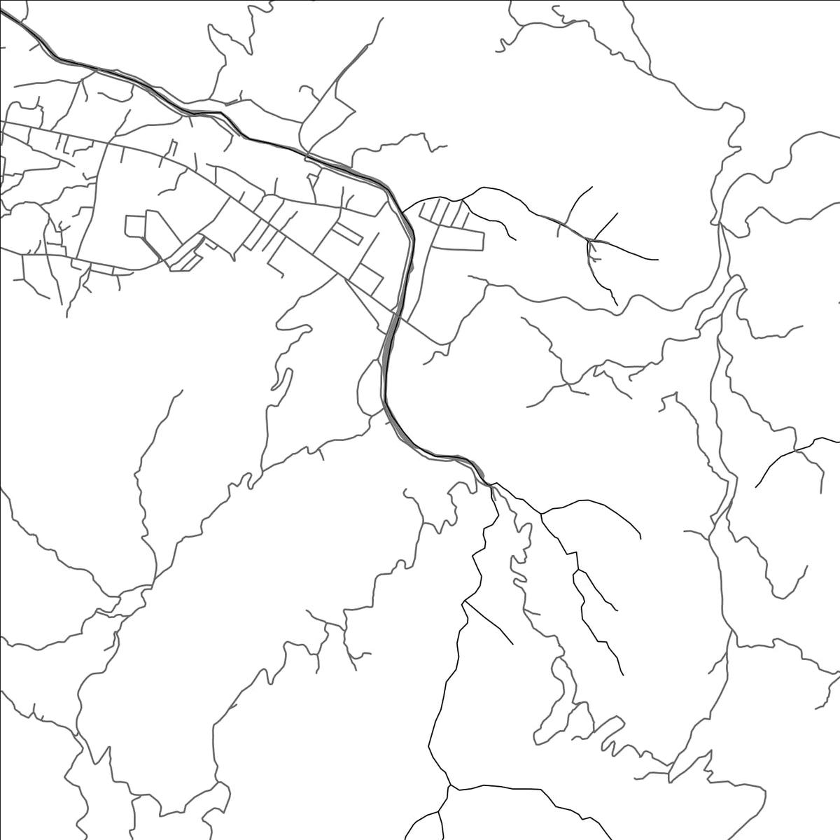 ROAD MAP OF KAROMATE, TIMOR-LESTE BY MAPBAKES