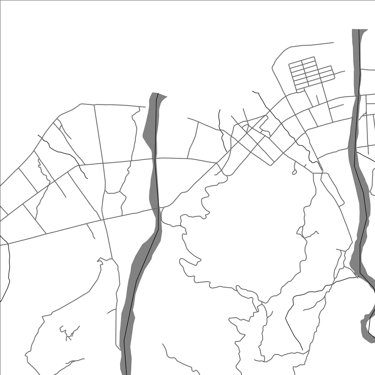 ROAD MAP OF KEMALELARA, TIMOR-LESTE BY MAPBAKES