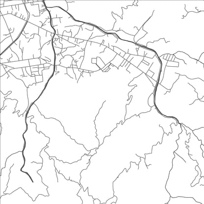 ROAD MAP OF KULAU, TIMOR-LESTE BY MAPBAKES