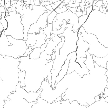 ROAD MAP OF LAHANE, TIMOR-LESTE BY MAPBAKES
