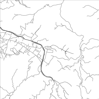 ROAD MAP OF LUNUKHUN, TIMOR-LESTE BY MAPBAKES