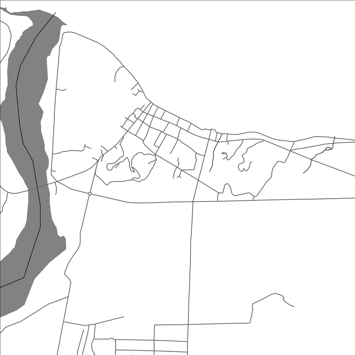 ROAD MAP OF MANATUTO, TIMOR-LESTE BY MAPBAKES