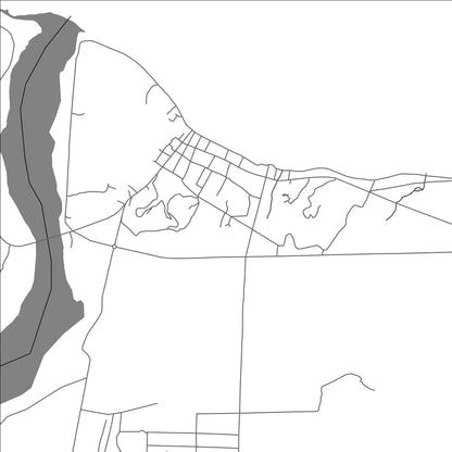 ROAD MAP OF MANATUTO, TIMOR-LESTE BY MAPBAKES