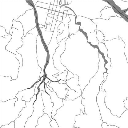 ROAD MAP OF MANGERO, TIMOR-LESTE BY MAPBAKES