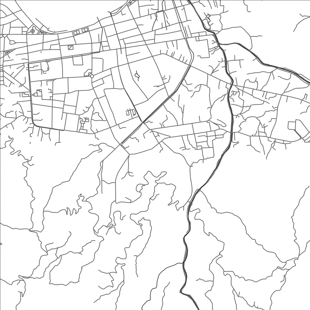 ROAD MAP OF MARABIA, TIMOR-LESTE BY MAPBAKES