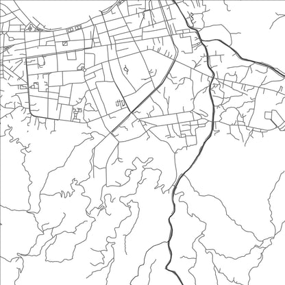 ROAD MAP OF MARABIA, TIMOR-LESTE BY MAPBAKES