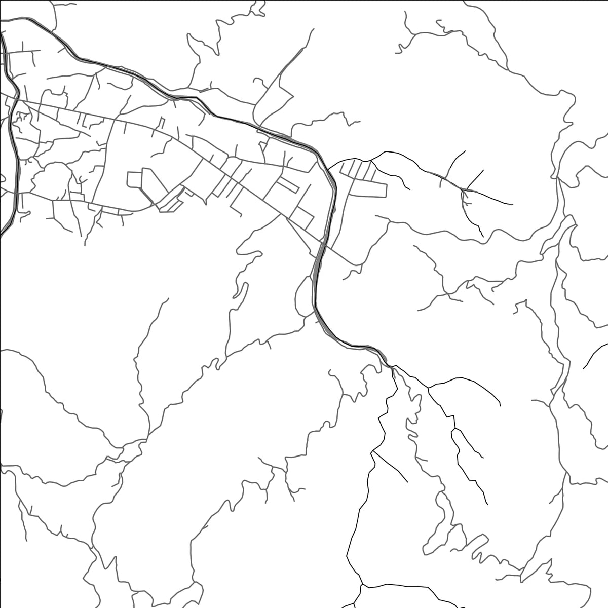 ROAD MAP OF MOTA ULUN, TIMOR-LESTE BY MAPBAKES