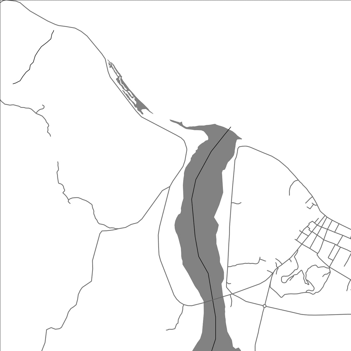 ROAD MAP OF OBRATO, TIMOR-LESTE BY MAPBAKES