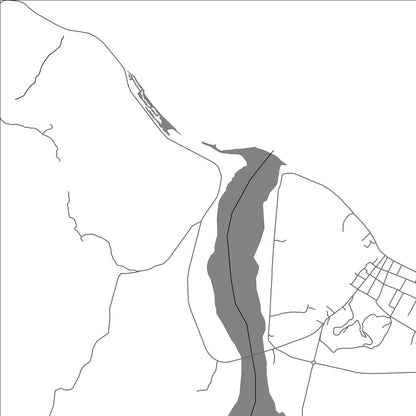 ROAD MAP OF OBRATO, TIMOR-LESTE BY MAPBAKES