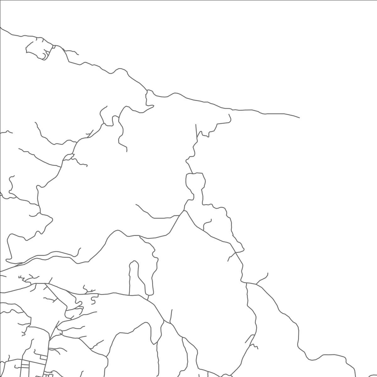 ROAD MAP OF ONOSERE, TIMOR-LESTE BY MAPBAKES