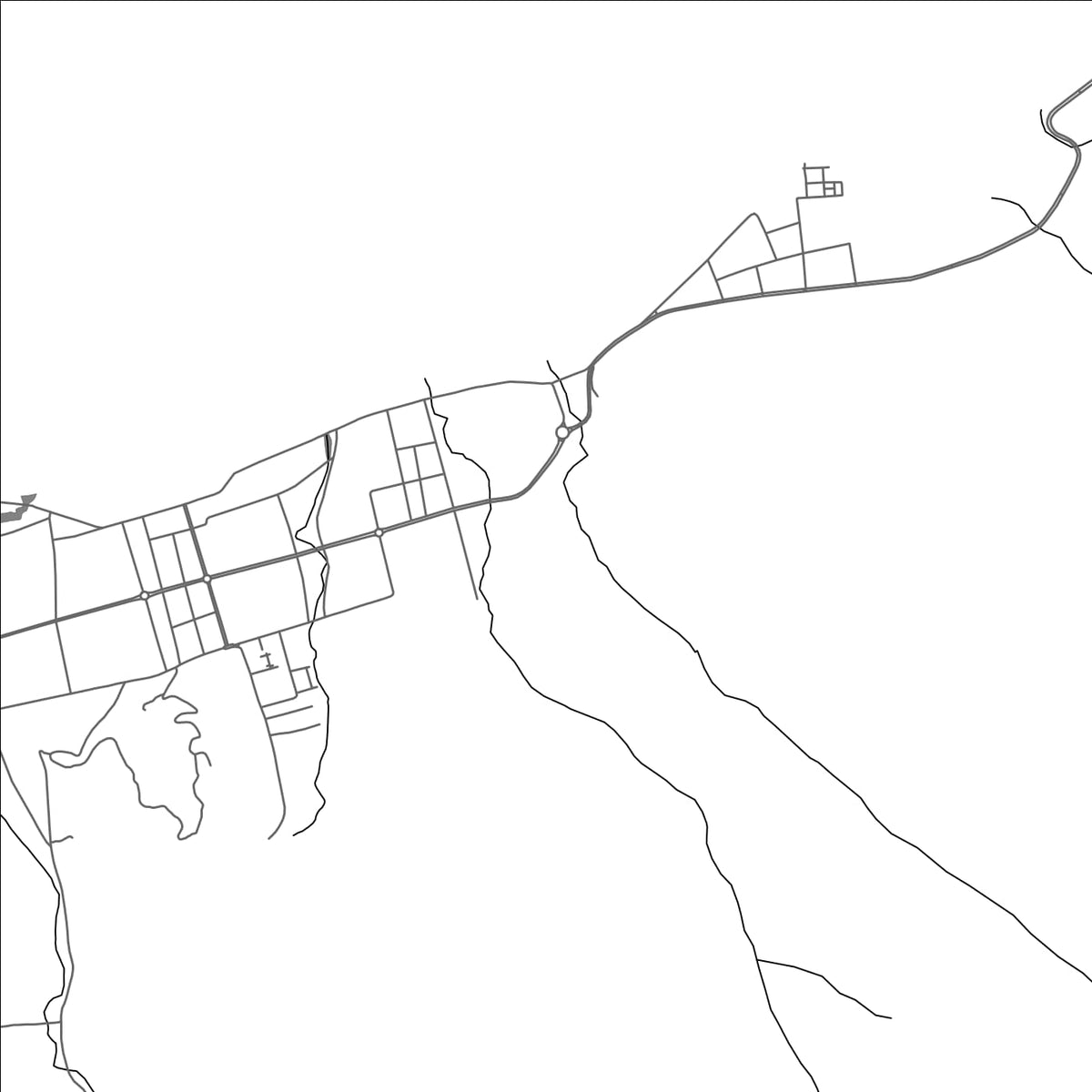 ROAD MAP OF PANTE MACASSAR, TIMOR-LESTE BY MAPBAKES