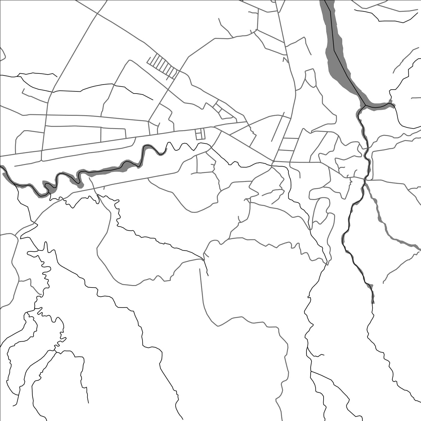 ROAD MAP OF ROKON, TIMOR-LESTE BY MAPBAKES