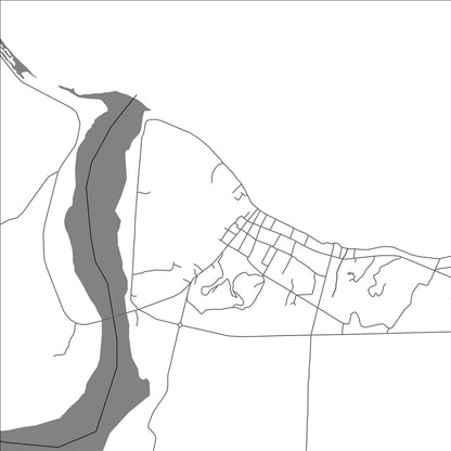 ROAD MAP OF SAU, TIMOR-LESTE BY MAPBAKES