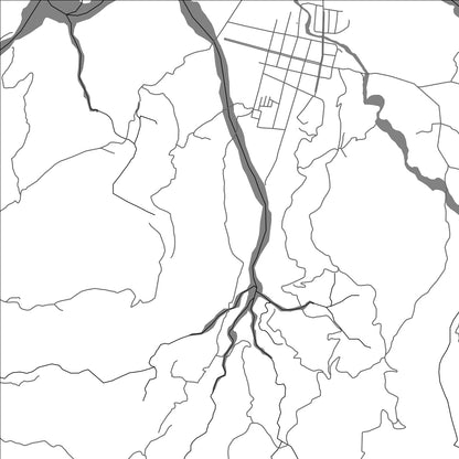 ROAD MAP OF URLULI, TIMOR-LESTE BY MAPBAKES